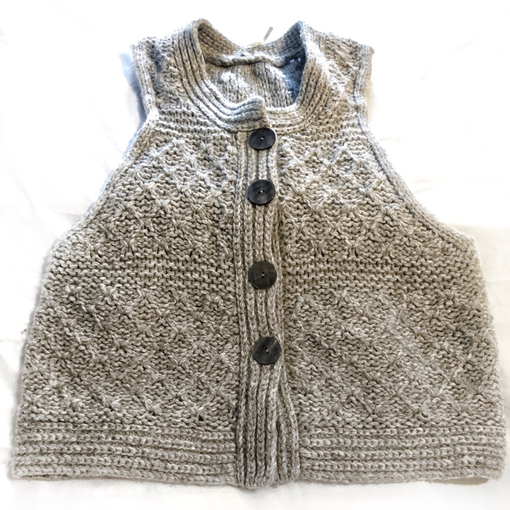 Free People Cropped Sweater Vest